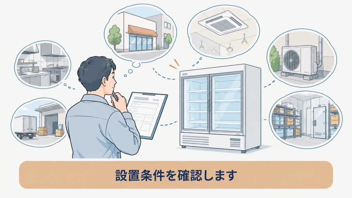 設置住所、税別表示、出張料を確認する見積書の図