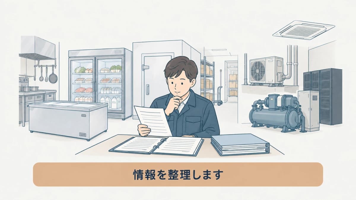 RaMS公式ガイドと事業所情報を確認する図